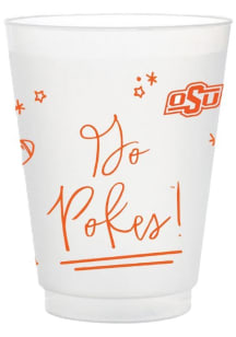 Oklahoma State Cowboys 8pk Flex Party Reusable Disposable Cups