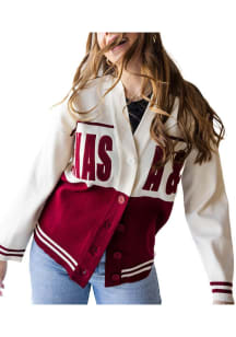 Gameday Social Texas A&M Aggies Womens Maroon Carley Long Sleeve Cardigan