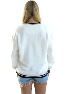 Gameday Social Oklahoma State Cowboys Womens White Allen Arch Crew Sweatshirt