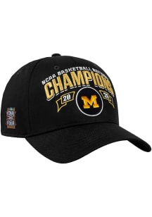 Nike Michigan Wolverines 2026 NCAA D1 Basketball National Champs LR Jordan Rise Structured Cap Adj..