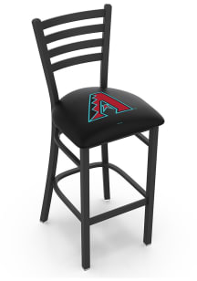Arizona Diamondbacks Stationary Pub Stool - Black