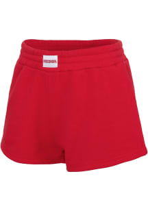 Wisconsin Badgers Womens Red Knockout Shorts