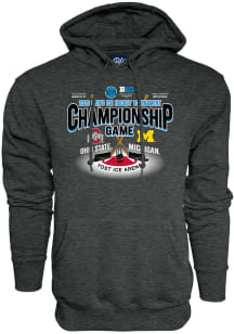 Blue 84 Big Ten Mens Black 2026 Big Ten Hockey Championship Head To Head Long Sleeve Crew Sweatshi..