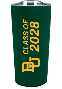 Baylor Bears 18oz Class of 2028 Soft Touch Stainless Steel Tumbler - Kelly Green