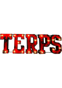 Maryland Terrapins Recycled Light Up Marquee Sign