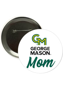 George Mason University 3" Mom Button - Green