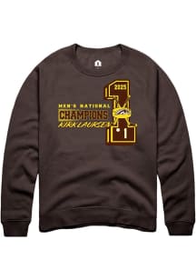 Kirk Laursen Western Michigan Broncos Mens Brown NIL 2025 National Champions Player Crew