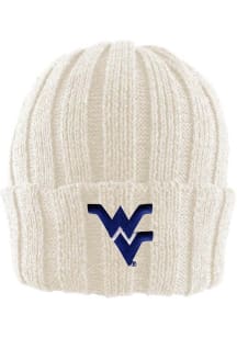 LogoFit West Virginia Mountaineers Ivory Watchman Womens Knit Hat
