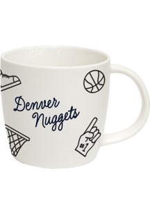 Denver Nuggets Playmaker Mug Ceramic Mug - White