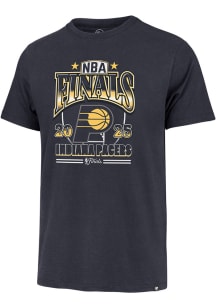47 Indiana Pacers Navy Blue 2025 Finals Participant Franklin Short Sleeve Fashion T Shirt