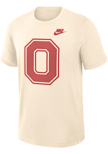 Nike Ohio State Buckeyes Natural Legacy Oversized Short Sleeve T Shirt