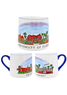 Florida Gators 16oz Skyline Ceramic Mug - White