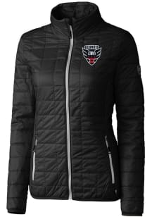 Cutter and Buck DC United Womens Black Rainier PrimaLoft Heavy Weight Jacket