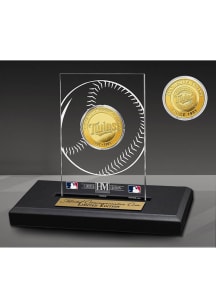 Minnesota Twins Champions Acrylic Display Gold Collectible Coin