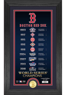 Boston Red Sox Legacy Supreme Bronze Coin Photo Mint Plaque