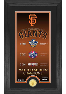 San Francisco Giants Legacy Supreme Bronze Coin Photo Mint Plaque