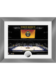 Denver Nuggets Art Deco Silver Coin Photo Plaque