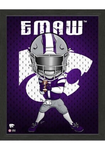 K-State Wildcats 12X15 Collegiate Dynamo Picture Frame - Purple