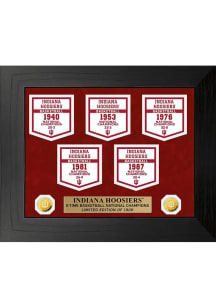 Indiana Hoosiers 18x22 Deluxe National Champions Banner Collection Plaque