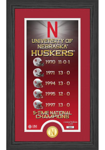 Nebraska Cornhuskers Legacy Plaque