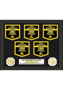 Iowa Hawkeyes National Champions Banner Collection Plaque