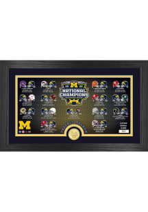 Michigan Wolverines 2023 CFP National Champion Season Recap Plaque