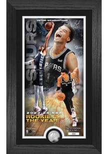 Victor Wembanyama San Antonio Spurs 2024 Rookie of the Year Plaque