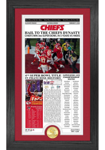 Kansas City Chiefs Super Bowl LVIII Champs Picture Frame - Red