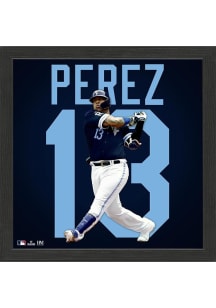 Kansas City Royals Impact Jersey Design Picture Frame - Blue