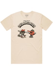 Oklahoma Ivory Oklahomies Short Sleeve Fashion T Shirt