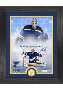 Jordan Binnington St Louis Blues Legends Coin and Photo Plaque
