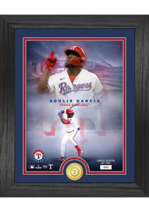 Adolis Garcia Texas Rangers Bronze Coin Photo Mint Plaque