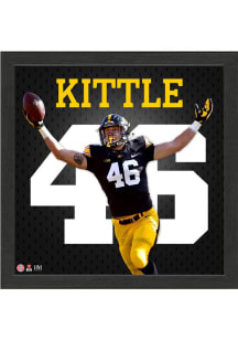 Iowa Hawkeyes George Kittle Impact Picture Frame - Black
