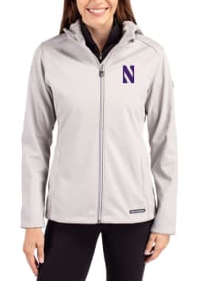 Cutter and Buck Northwestern Wildcats Womens Purple Evoke Light Weight Jacket