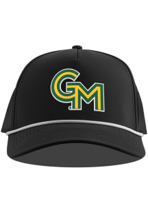 Branded Bills George Mason University Curved 5 Panel Rope Adjustable Hat - Black