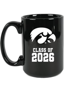 Iowa Hawkeyes Class of 2026 El Grande Ceramic Mug - Black