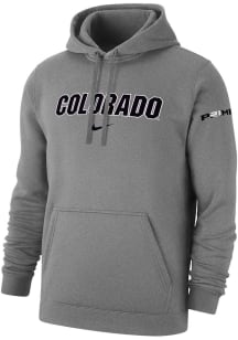 Deion Sanders Colorado Buffaloes Mens Grey Heather Coach Prime Player Hood