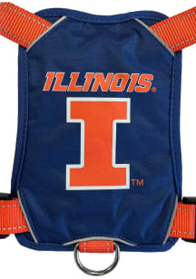Illinois Fighting Illini Team Logo Harness Pet Collar