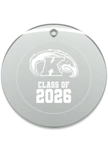 Kent State Golden Flashes Class of 2026 Round Ornament - White