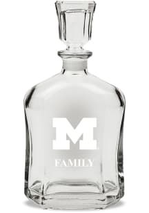 Michigan Wolverines Family Whiskey Decanter Decanter