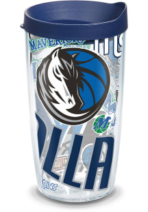 Dallas Mavericks All Over Wrap 16oz Tumbler - Blue