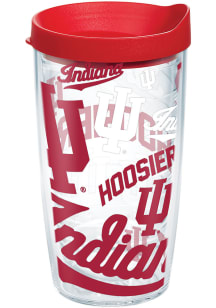 Indiana Hoosiers 16 oz All Over Tumbler - Red