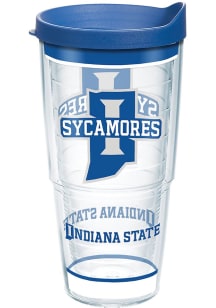 Indiana State Sycamores 24 oz Clear Tradition Tumbler - Blue