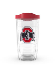 Ohio State Buckeyes 16oz Embroidered Patch Tumbler - Red