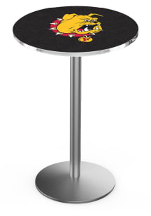 Ferris State Bulldogs Stainless Round Base Pub Table