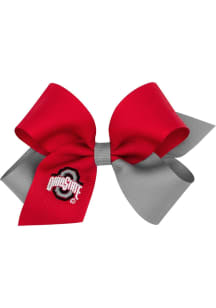 Ohio State Buckeyes Two Tone Design Kids Hair Barrette
