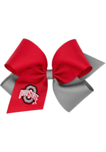 Ohio State Buckeyes King Color Block Kids Hair Barrette