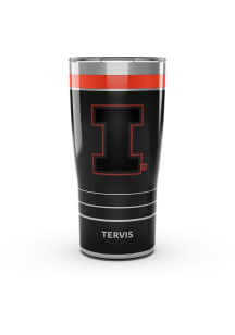 Tervis Tumblers Illinois Fighting Illini 20oz Night Game Stainless Steel Tumbler - Black