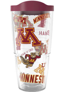 Minnesota Golden Gophers 24oz All Over Tumbler - Red