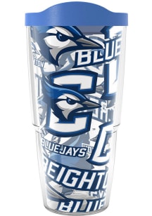 Creighton Bluejays 24oz All Over Wrap Tumbler - Blue